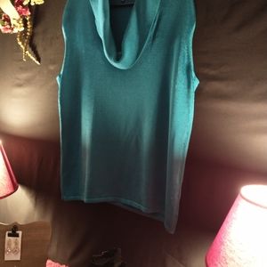 Women's turquoise blouse